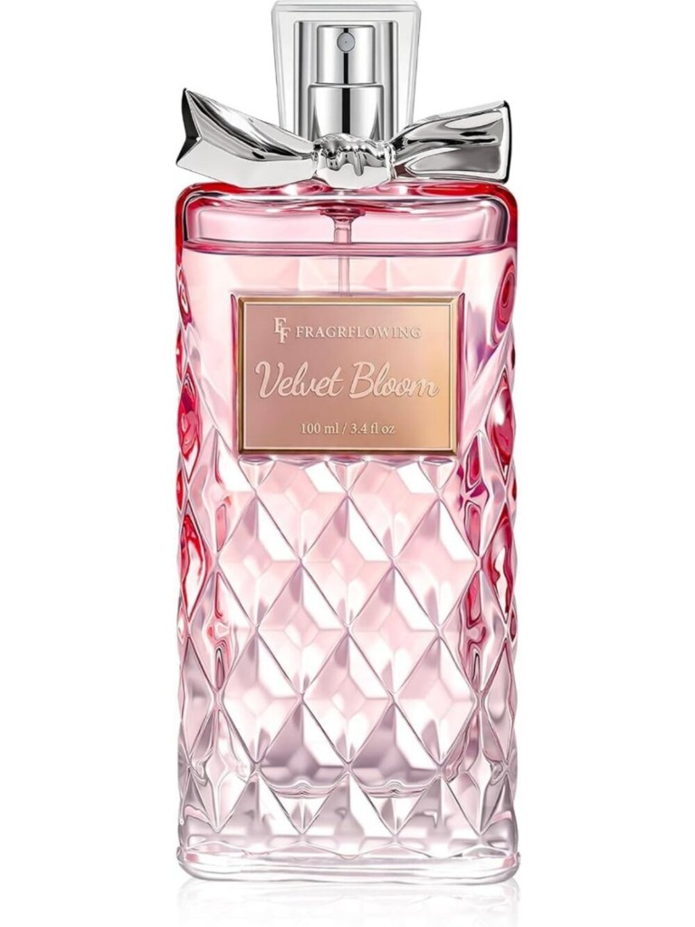 Alcohol-Free Floral Perfume for Women, Long-Lasting Scent, 3.4 fl oz